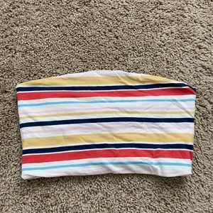 striped tube top💫
